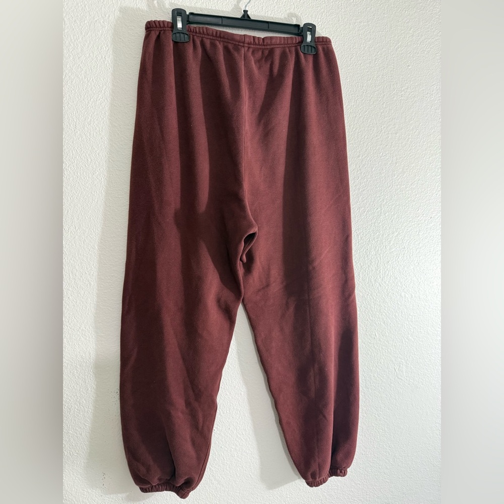 SKIMS Burgundy Track Pants - Picture 6 of 7
